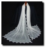 Click for a larger image of the 72" x 22" lace-stole.